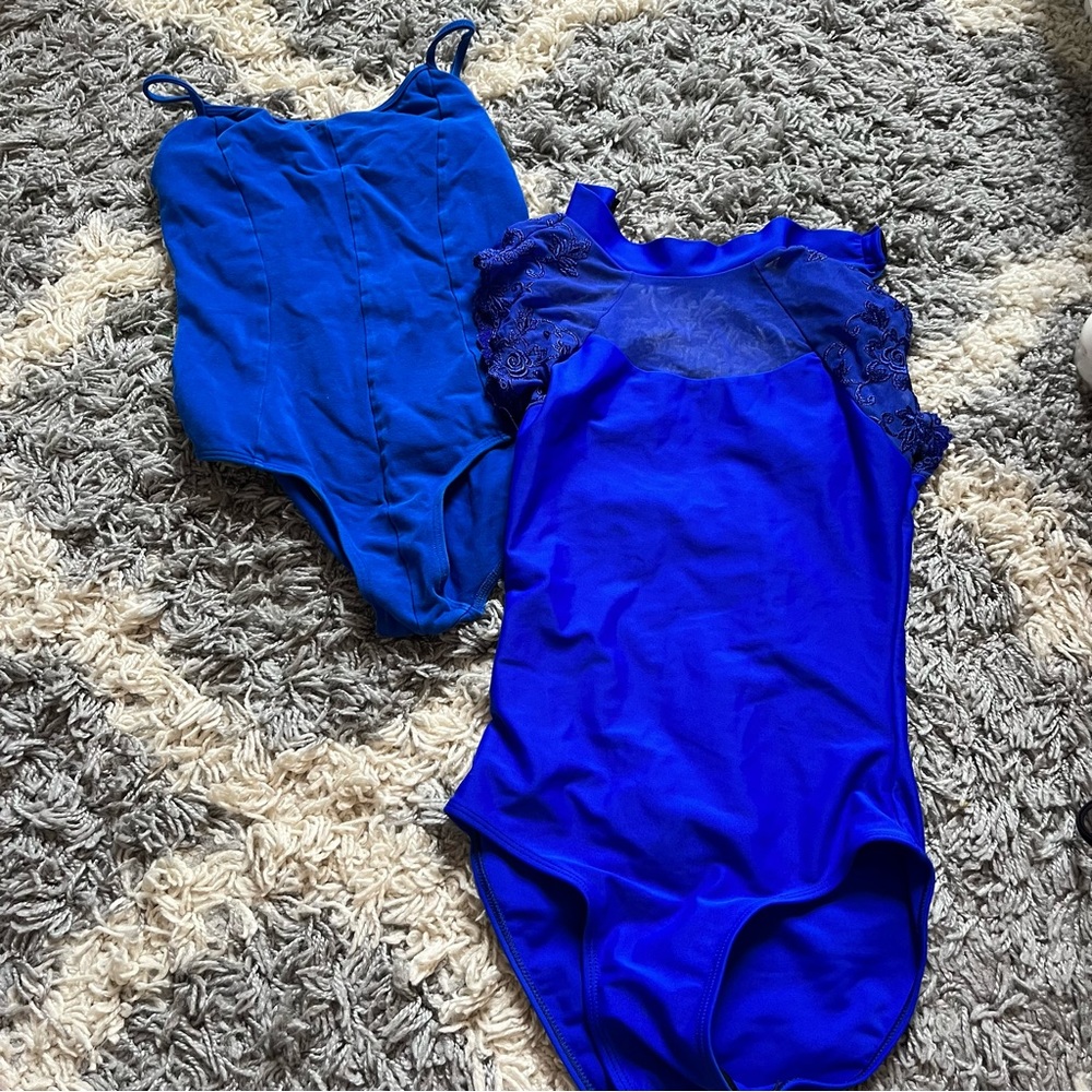 Gorgeous Royal Blue Dance Leotards